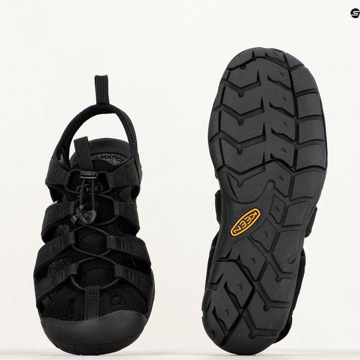 Vyriški žygio sandalai KEEN Clearwater CNX triple black 16