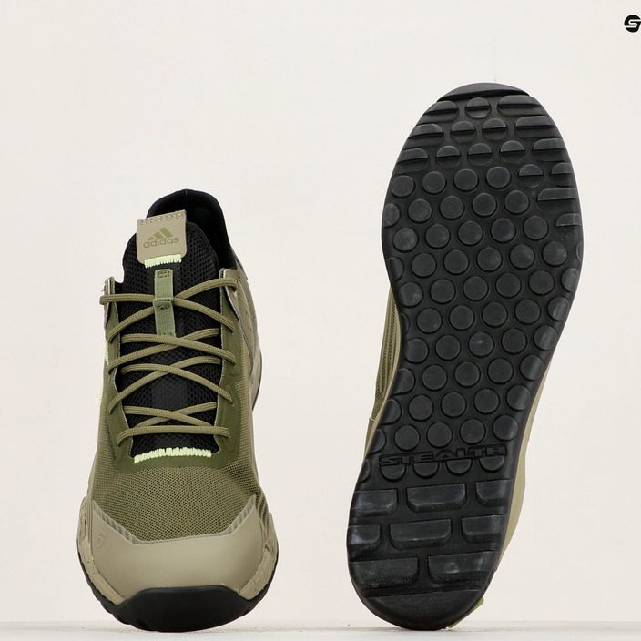 Dviračio batai platformos vyriški adidas FIVE TEN Trailcross LT focus olive/pulse lime/orbit green 12