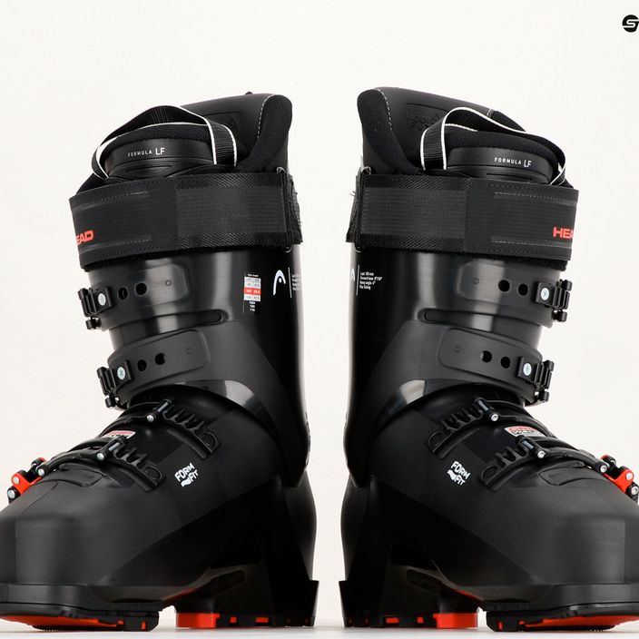Vyriški slidinėjimo batai HEAD Formula 110 GW black/red 7
