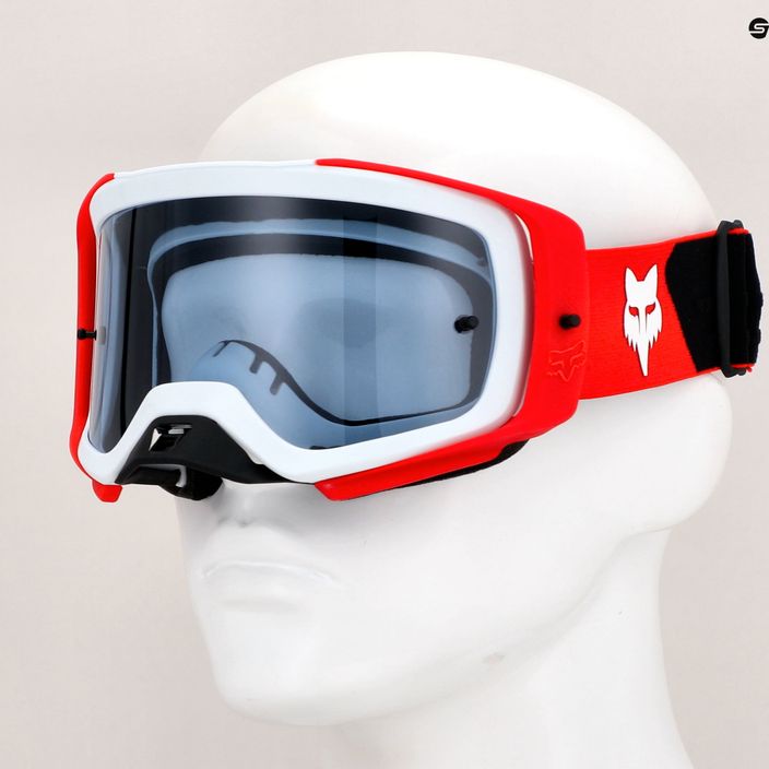 Dviračių akiniai Fox Racing Airspace Core fluorescent red/smoke 8