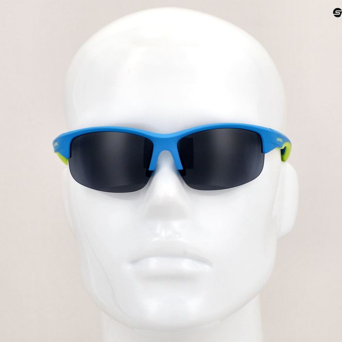 Vaikiški akiniai nuo saulės Alpina Junior Flexxy Youth HR blue lime matt/black 7