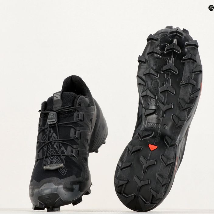Moteriški bėgimo batai Salomon Speedcross 6 black/black/phantom 11