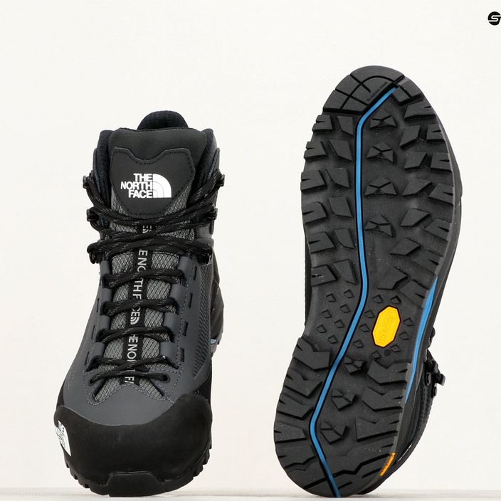 Vyriški aukštų kalnų batai The North Face Verto Alpine Mid Gore-Tex asphalt grey/black 14