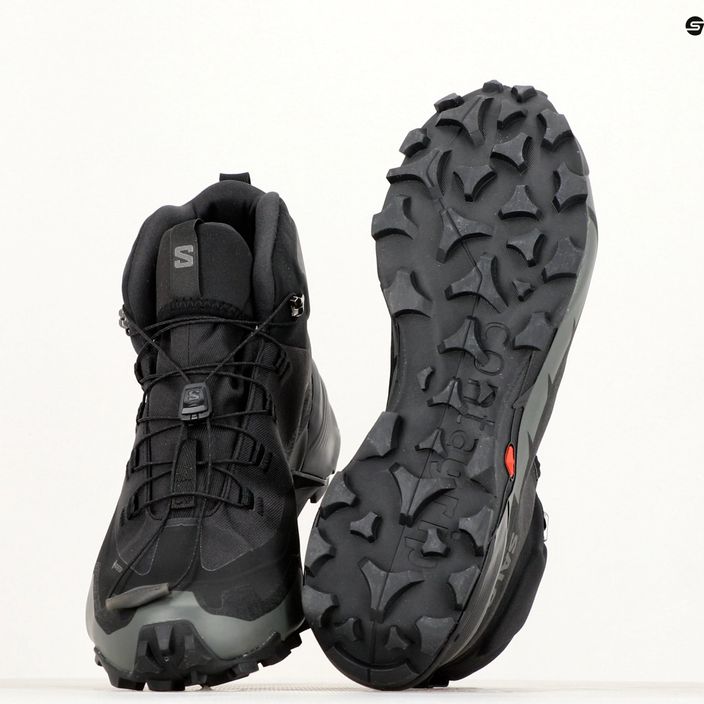 Vyriški turistiniai batai Salomon X Ultra 360 MID GTX black/magnet/pewter 9