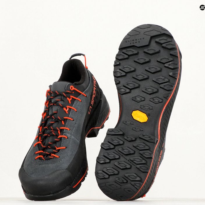 Vyriški ėjimo batai La Sportiva TX4 Evo GTX carbon/cherry tomato 9