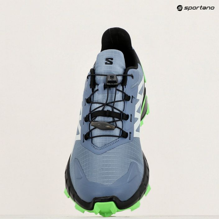 Vyriški bėgimo batai Salomon Supercross 4 flint stone/black/green gecko 12