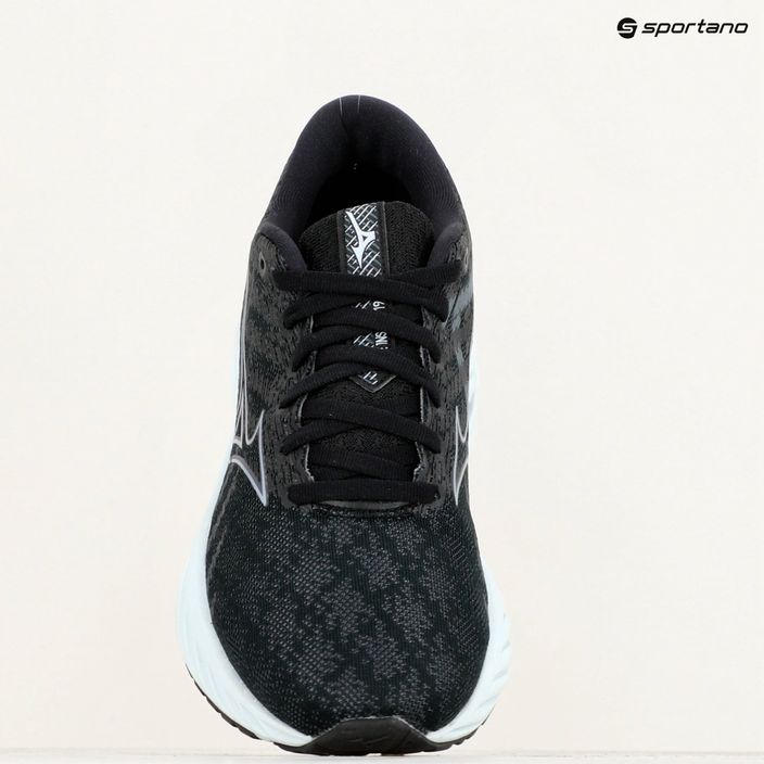 Moteriški bėgimo batai Mizuno Wave Inspire 19 black/silverstar/screst 10