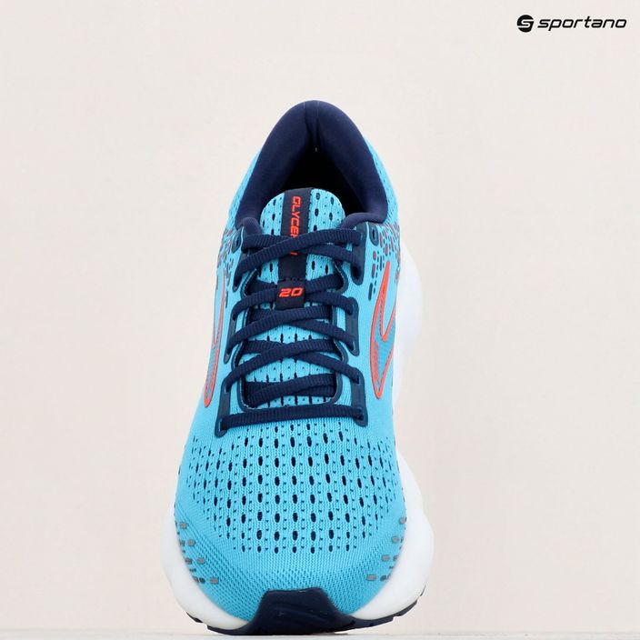 Vyriški bėgimo batai Brooks Glycerin 20 blue/black/yellow 9