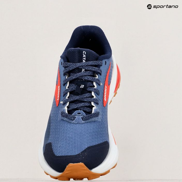 Moteriški bėgimo batai Brooks Catamount 2 peacoat/blue/pink 10