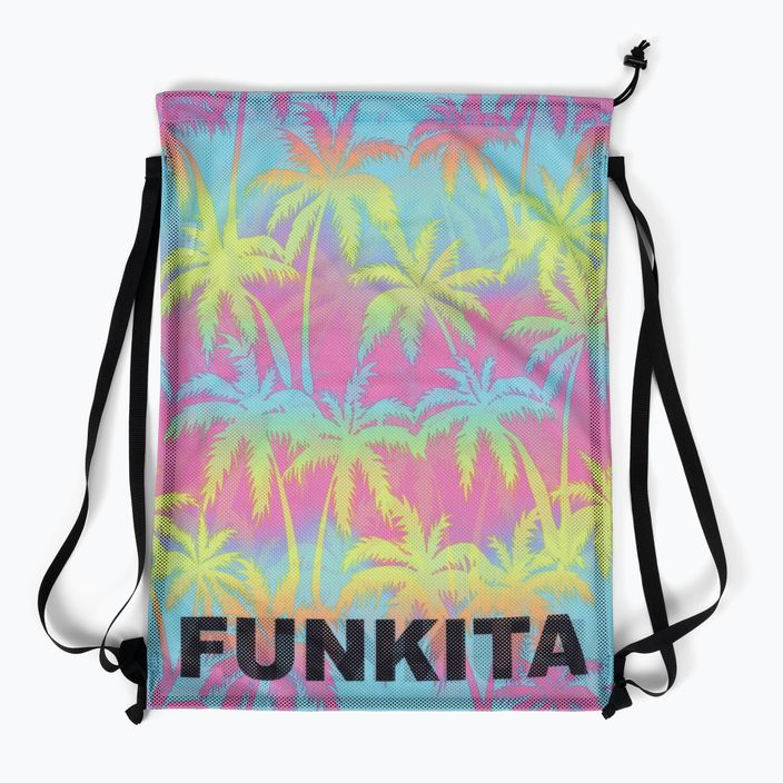 Funkita Mesh Gear plaukimo krepšys pink-blue FKG010A7131700 2