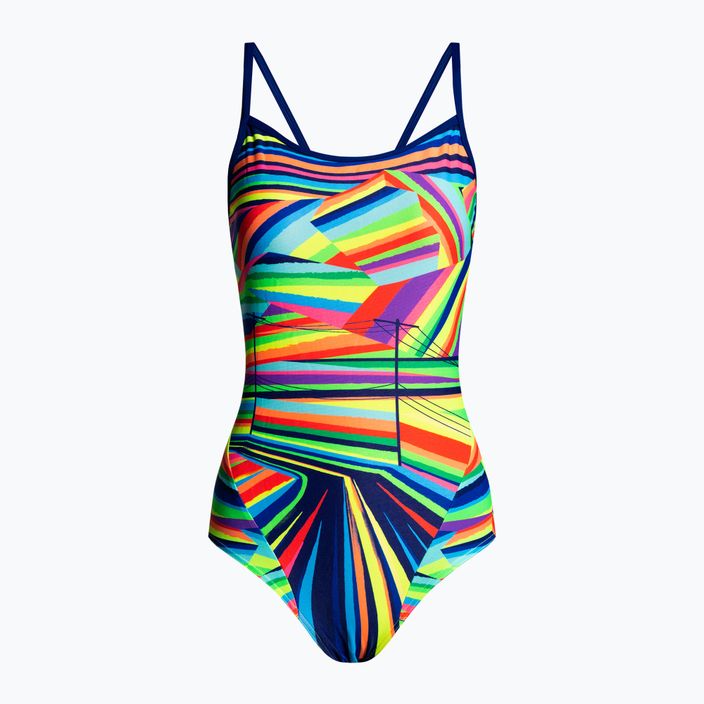 Moterų Funkita Vienos juostelės vienspalvis maudymosi kostiumėlis Spalva FS15L71410