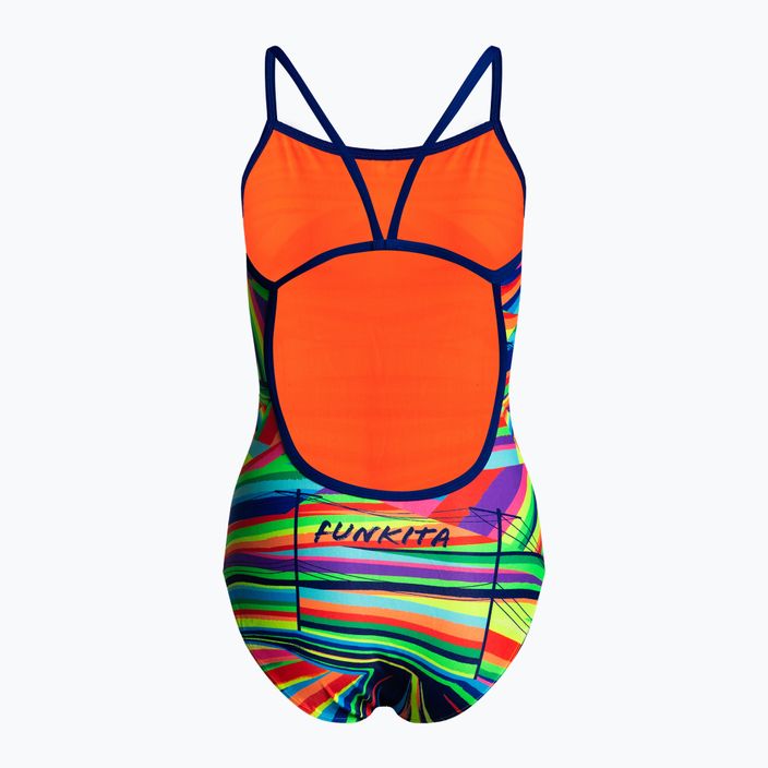 Moterų Funkita Vienos juostelės vienspalvis maudymosi kostiumėlis Spalva FS15L71410 2