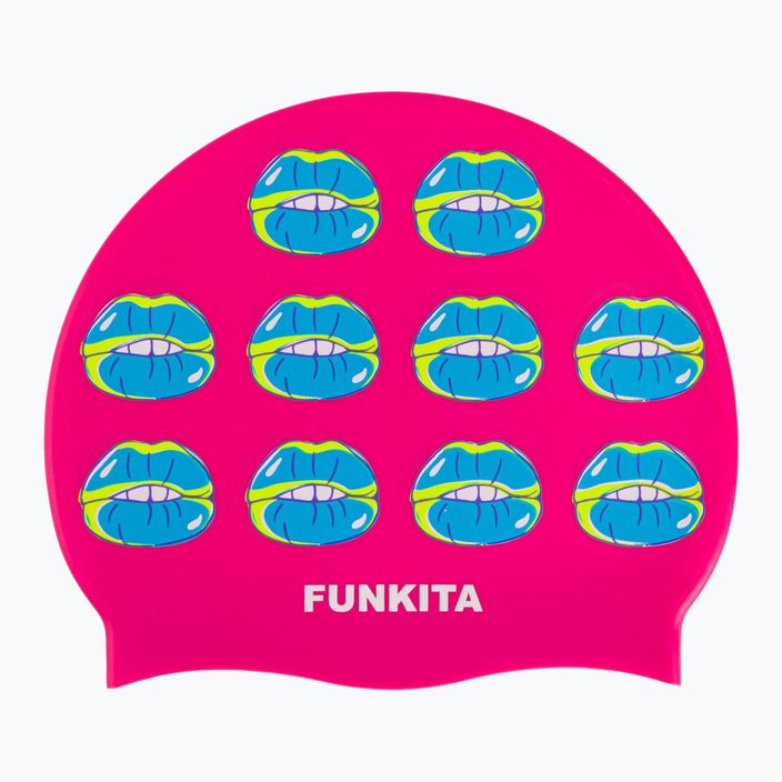 Funkita Silikoninė plaukimo kepurė rožinė FS997140900