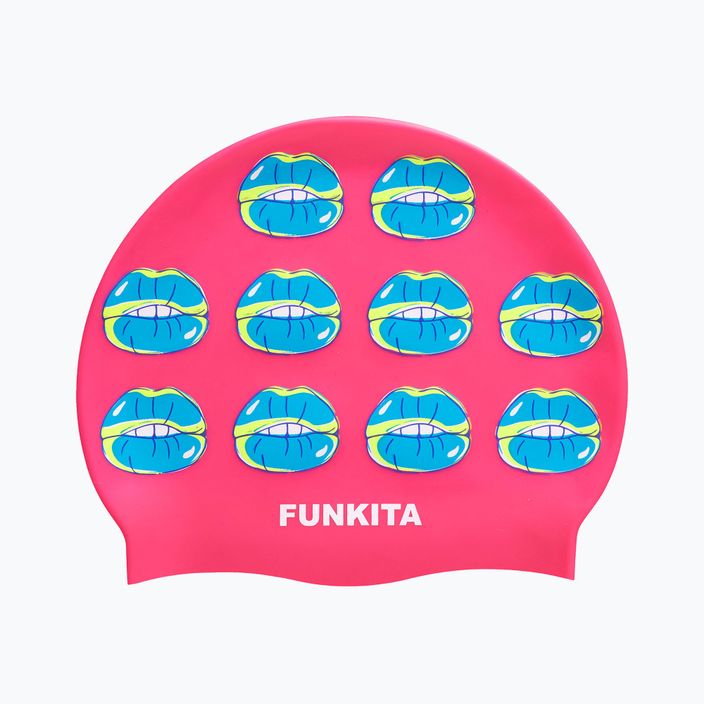 Funkita Silikoninė plaukimo kepurė rožinė FS997140900 2