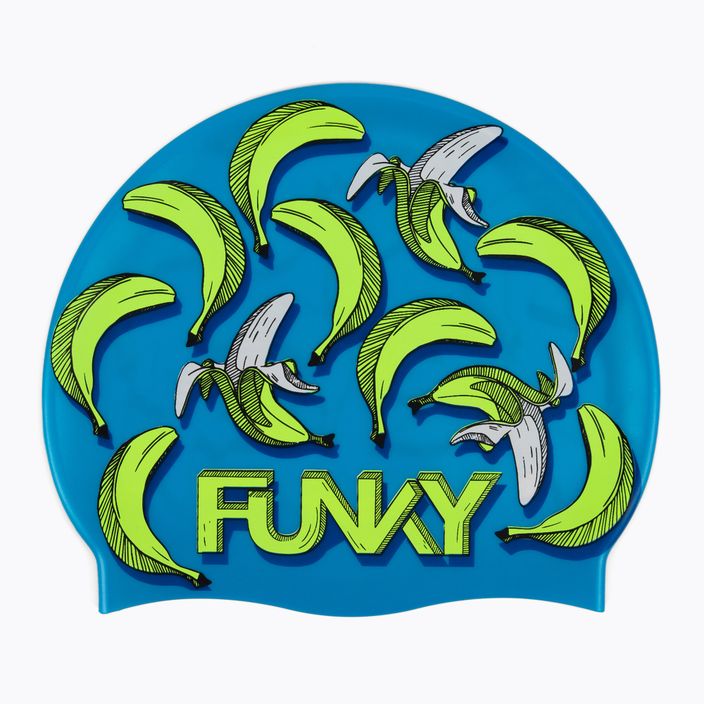 Funky Silikoninė plaukimo kepurė mėlyna FYG017N7154100