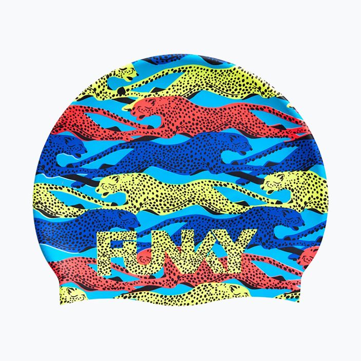 Funky Silikoninė plaukimo kepurė mėlyna FYG017N7153200 2