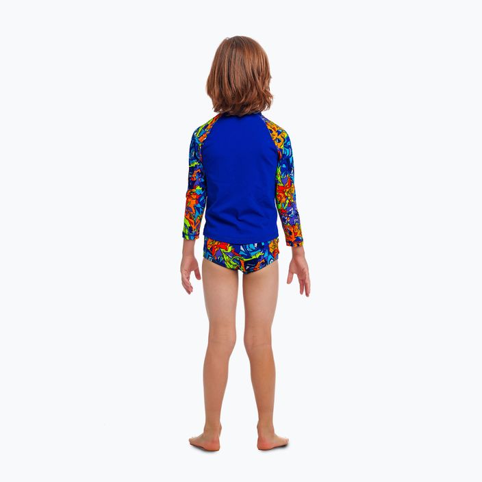 Vaikiški plaukimo marškinėliai Funky Trunks Zippy Rash Vest mixed mess 3