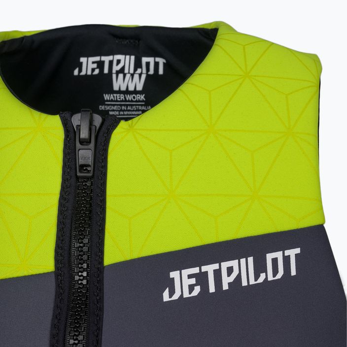Vyriška liemenė Jetpilot Cause Neo juoda ir geltona 2205603 4