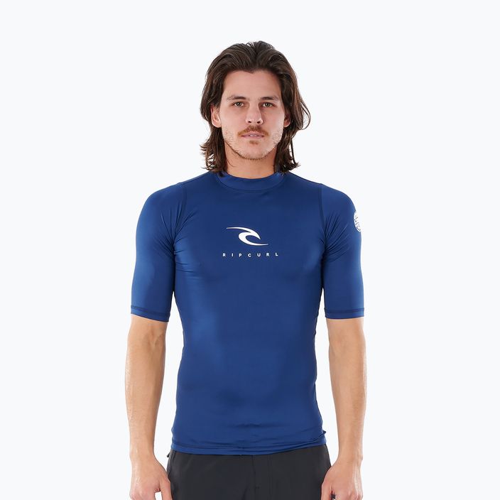 Rip Curl Corps vyriški maudymosi marškinėliai mėlyni WLE3KM 3
