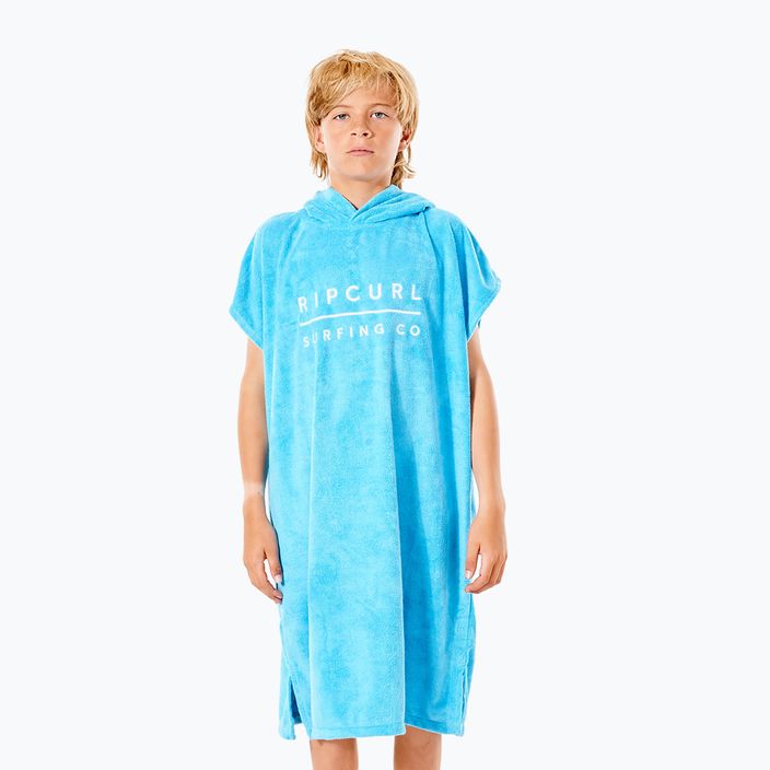 Rip Curl rankšluostis su gobtuvu Vaikiškas pončo berniukas mėlynas KTWAH9