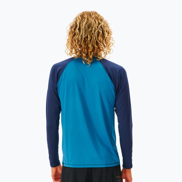Rip Curl Shockwaves 70 vyriški maudymosi marškinėliai blue 12MMRV 2