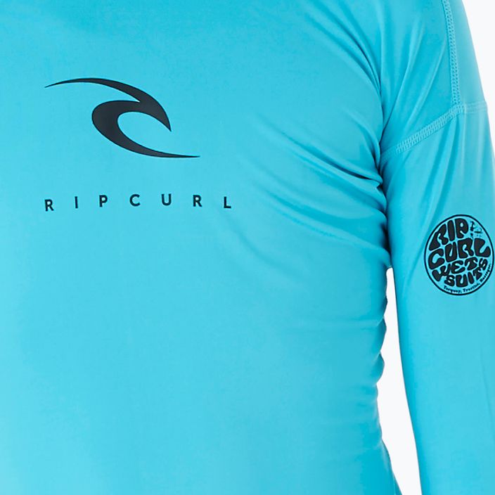 Rip Curl Corps Rash Vest 70 vaikiški maudymosi marškinėliai mėlyni 11MBRV 3