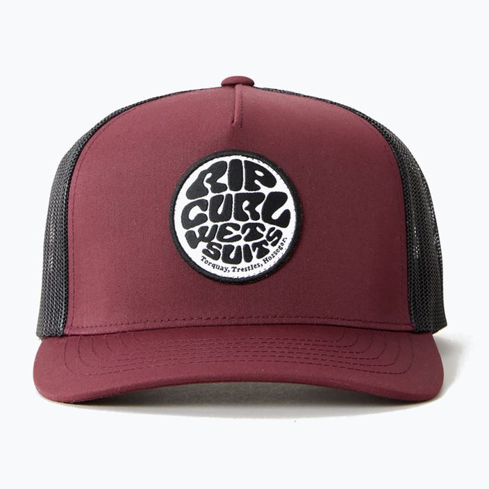 Vyriška kepuraitė su snapeliu Rip Curl Search Icon Trucker maroon 2