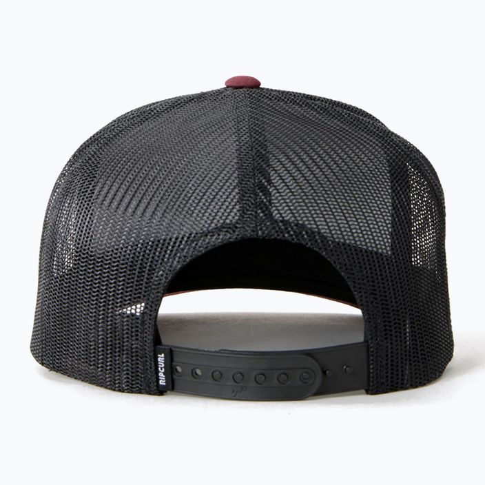 Vyriška kepuraitė su snapeliu Rip Curl Search Icon Trucker maroon 3