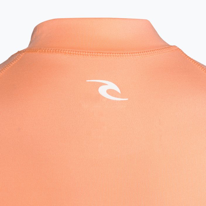 Moteriški maudymosi marškinėliai Rip Curl Classic Surf Upf Rashguard SS bright peach 5