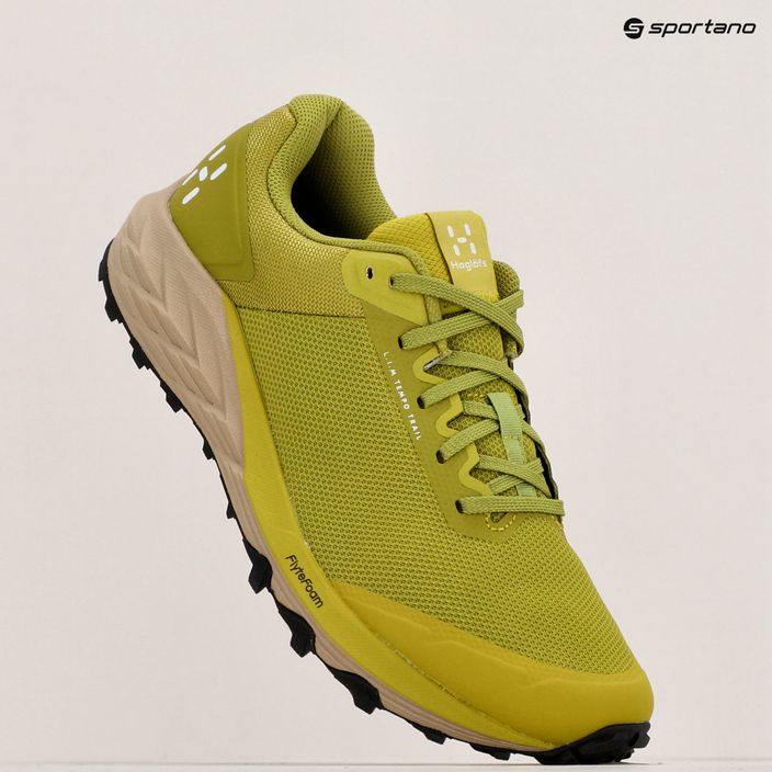 Vyriški bėgimo batai Haglöfs L.I.M Tempo Trail Low lime green/aurora 9