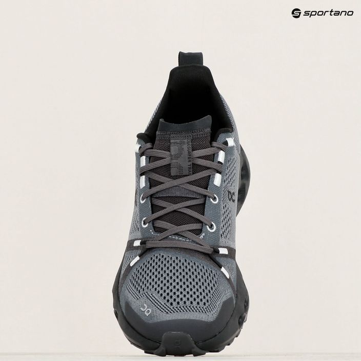 Vyriški bėgimo bateliai On Running Cloudsurfer Trail running shoes eclipse/black 15