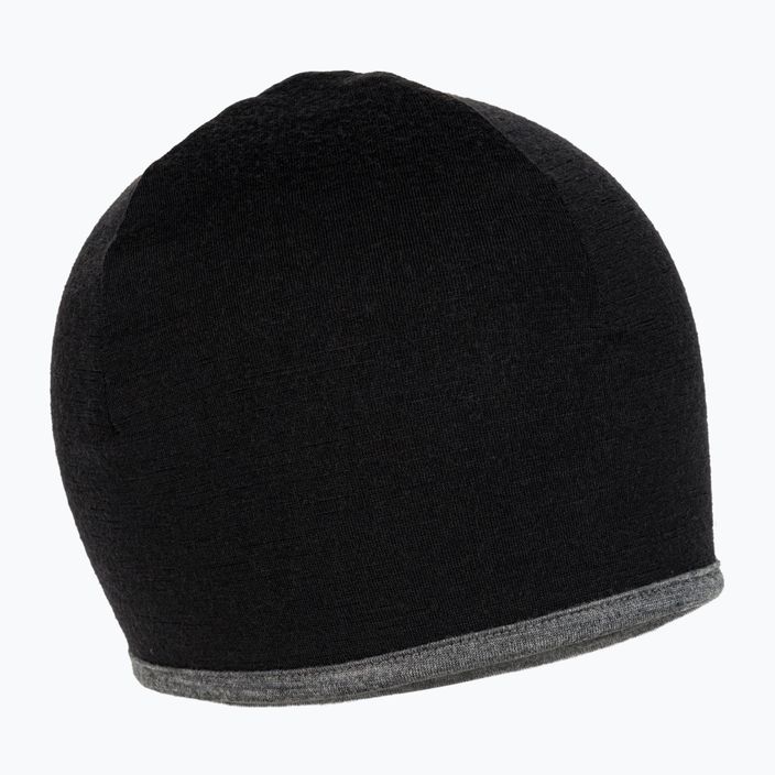 "Icebreaker" žieminė kišeninė kepurė black/gritstone hthr