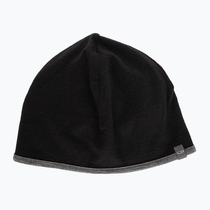 "Icebreaker" žieminė kišeninė kepurė black/gritstone hthr 5
