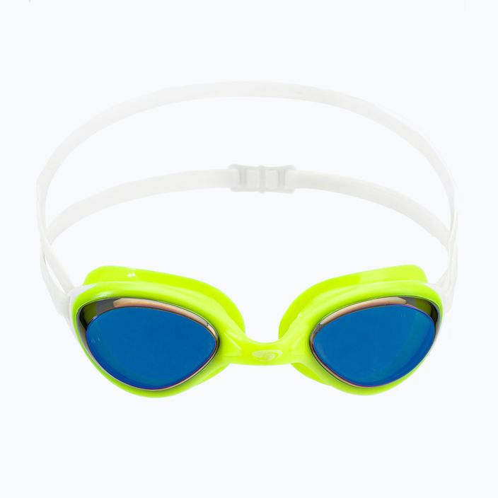 BlueSeventy Flow Mirror plaukimo akiniai geltoni/mėlyni 2