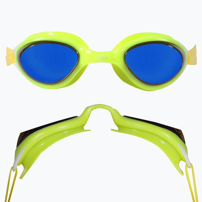 BlueSeventy Flow Mirror plaukimo akiniai geltoni/mėlyni 6