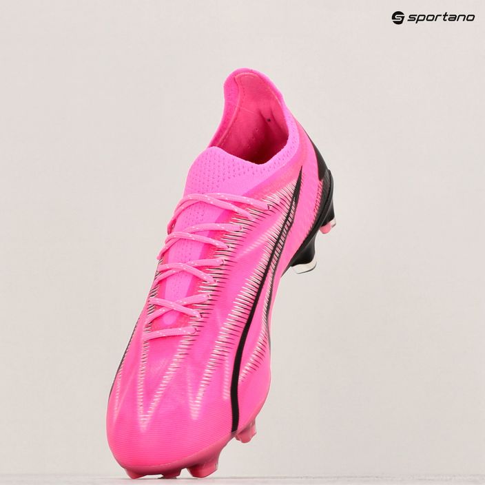 Futbolo batai PUMA Ultra Play FG/AG poison pink/puma white/puma black 9