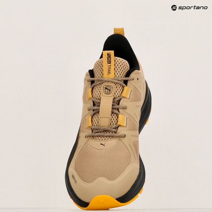 Bėgimo bateliai PUMA Reflect Lite Trail prairie tan/yellow sizzle/puma black 16