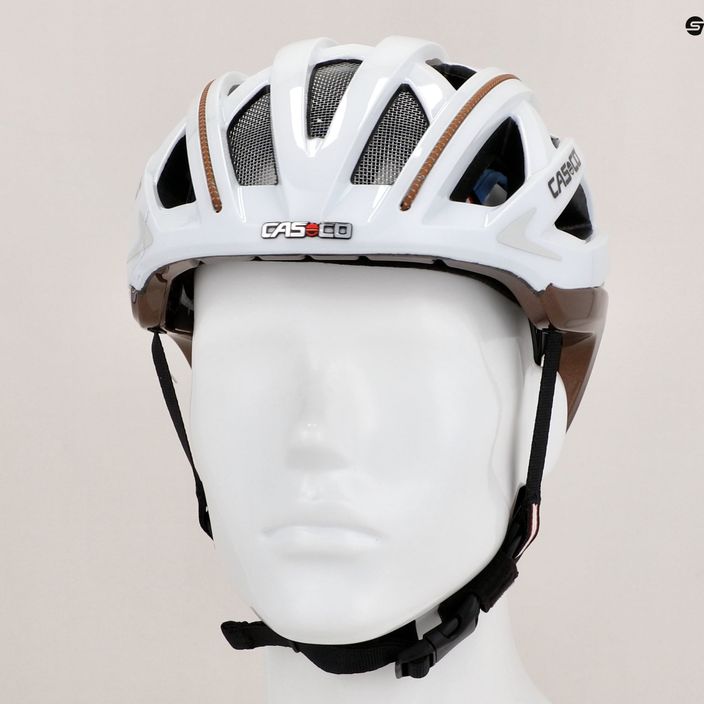 Dviračio šalmas CASCO Cuda 2 Strada white/mocca 9