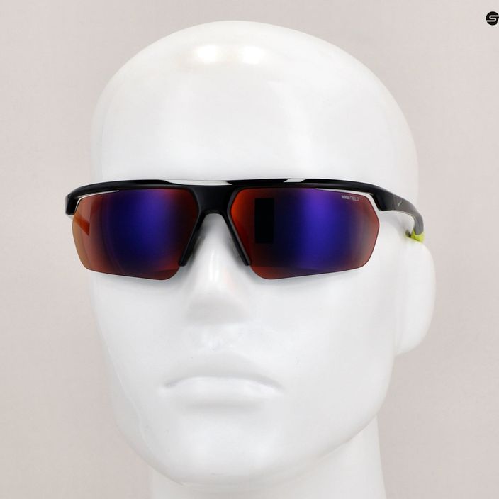 "Nike Gale Force" akiniai nuo saulės antracito / vilko pilkos / lauko atspalvio spalvos 4