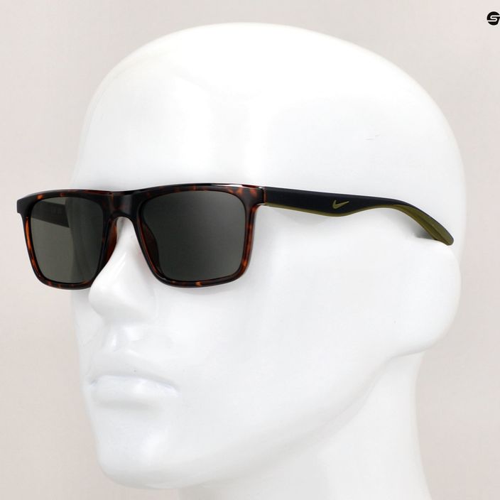 Vyriški akiniai nuo saulės "Nike Chak" vėžlio spalvos ir žalios spalvos 7