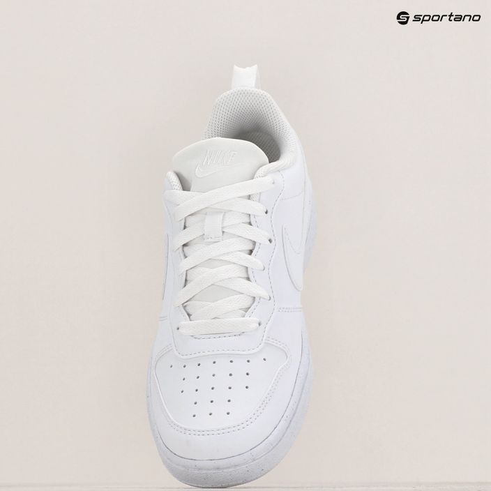 Moteriški batai Nike Court Borough Low Recraft white/white/white 9