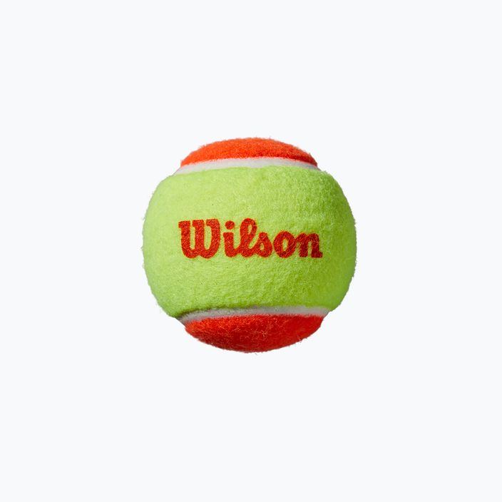 Wilson Roland Garros Elite 25 vaikų teniso rinkinys oranžinės ir baltos spalvos WR086810F 13