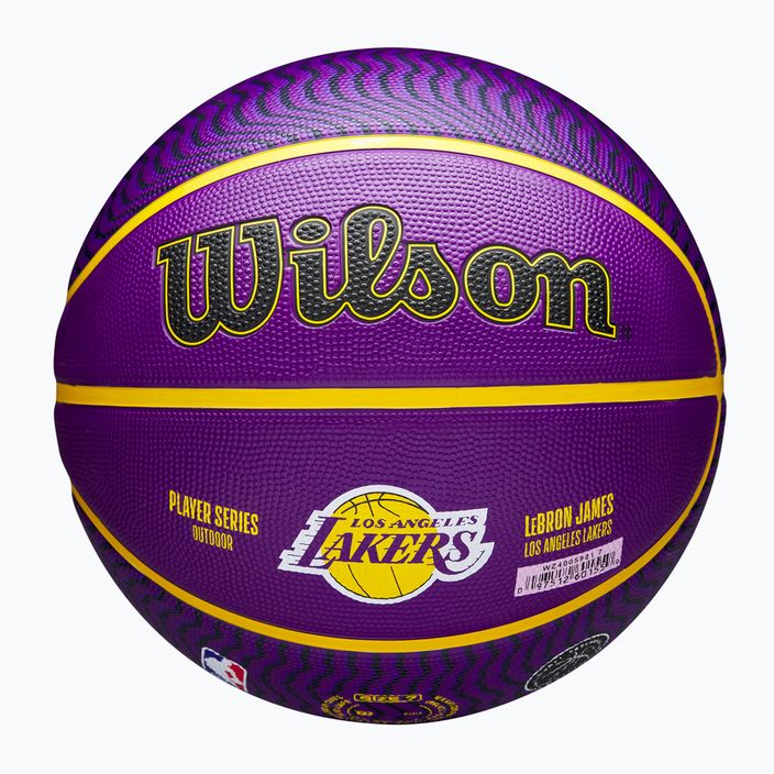 Wilson NBA Player Icon Outdoor Lebron krepšinio WZ4005901XB7 dydis 7 6