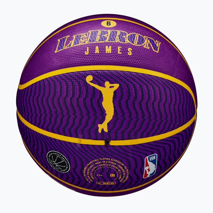 Wilson NBA Player Icon Outdoor Lebron krepšinio WZ4005901XB7 dydis 7 8