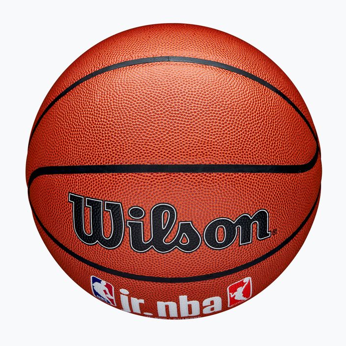 Krepšinio kamuolys Wilson NBA JR Fam Logo Indoor Outdoor brown dydis 6 4