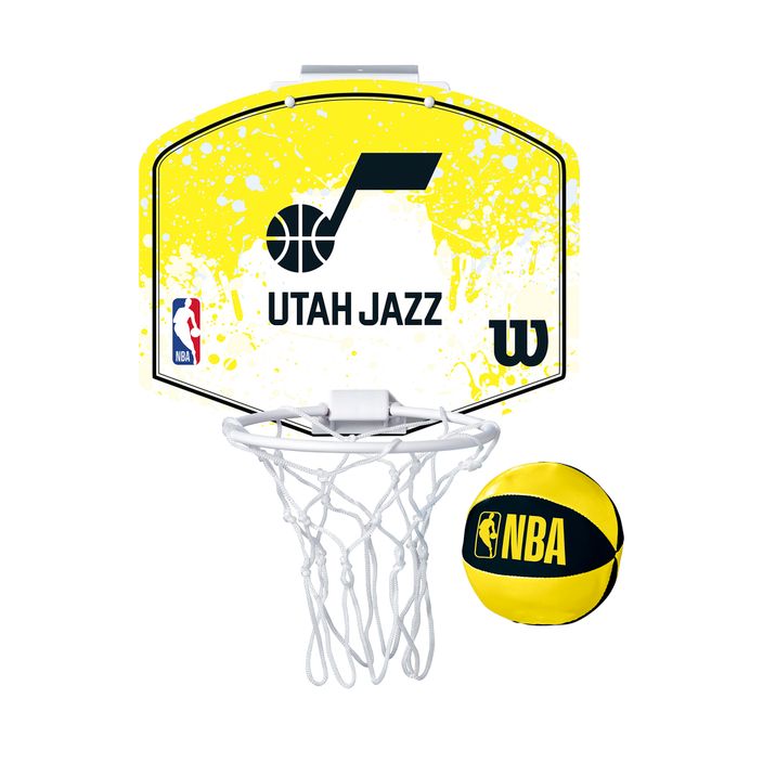 Mini krepšinio rinkinys Wilson NBA Team Mini Hoop Utah Jazz 2