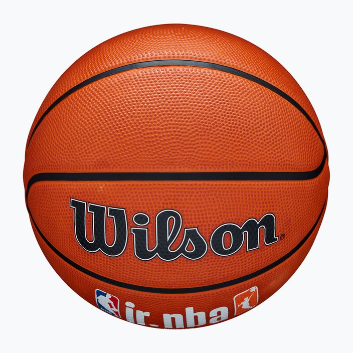 Krepšinio kamuolys Wilson NBA JR Fam Logo Authentic Outdoor brown dydis 6 4