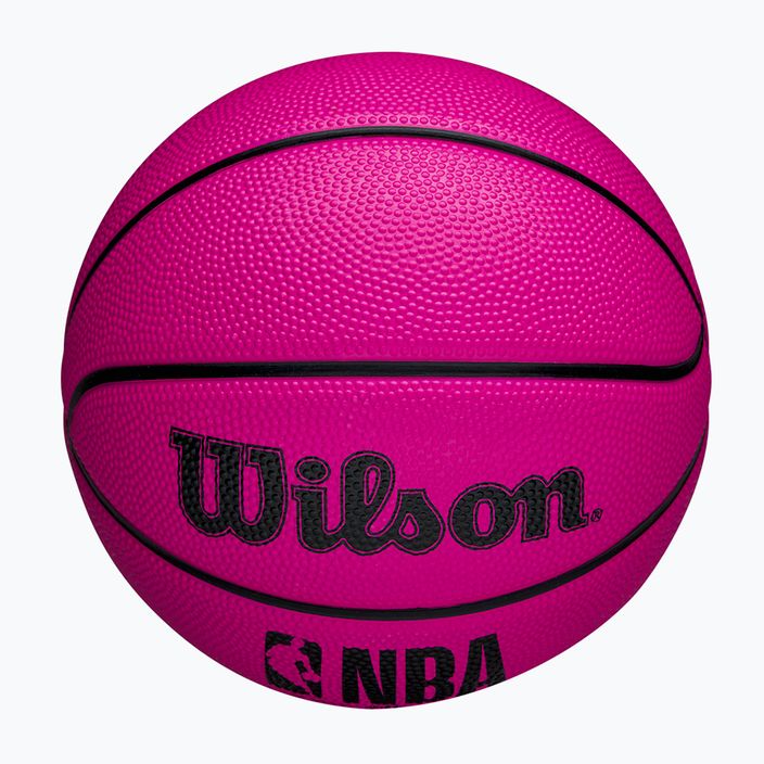 Vaikiškas krepšinio kamuolys Wilson DRV Mini pink dydis 3 4