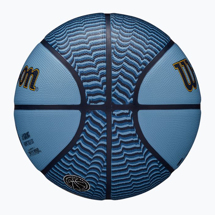 Krepšinio kamuolys Wilson NBA Player Icon Outdoor Morant blue dydis 7 7