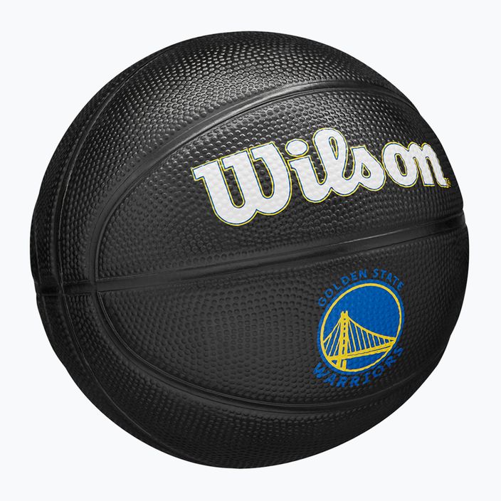 Wilson NBA Tribute Mini Golden State Warriors krepšinio kamuolys WZ4017608XB3 dydis 3 2